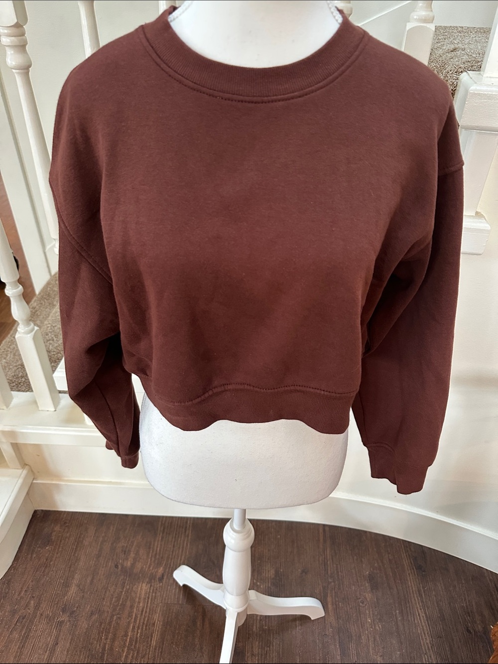 Zara cropped sweatshirt - Picture 3 of 6